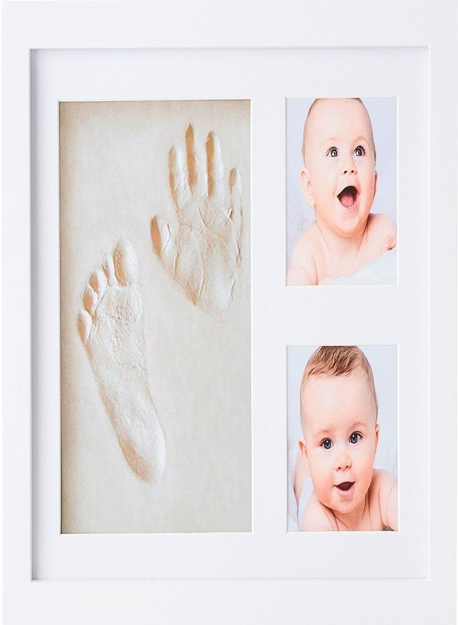 Bawy Baby Handprint and Footprint kit for Newborn Girls and Boys. Baby Clay Frame, Skin Friendly and Non-Toxic Clay Print. Baby Welcoming|Baby Shower| Baby Gifting |Newborn Gifting | 1st Birthday - Image 1