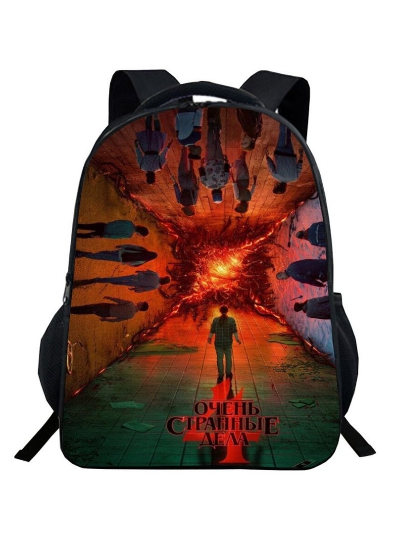 Stranger Things Backpack Daypack Schoolbag Teen Boys School Book bag