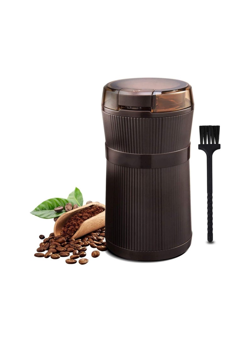 SYOSI Coffee & Spice Grinders Electric Removable Stainless Steel Bowls for Dry or Wet Grinding Electric Coffee Grinder,Spice Grinder Stainless Steel Blade BPA Free - Image 1