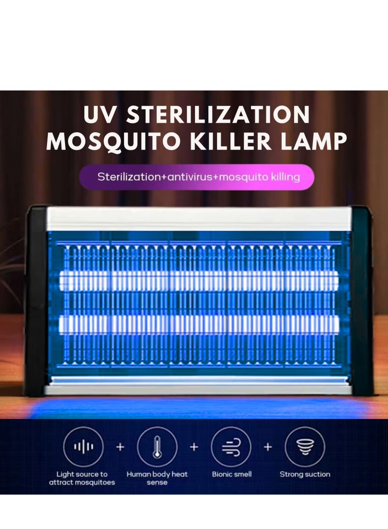 10W Electric Mosquito Killer Lamp, UV Flying Insects Killer, Electronic UV Bug Zapper, Powerful 360° Coverage,Electronic Mosquito Trap for Home, Bedroom, Kitchen, Office, Garden suit for Outdoor and Indoor. - Image 5