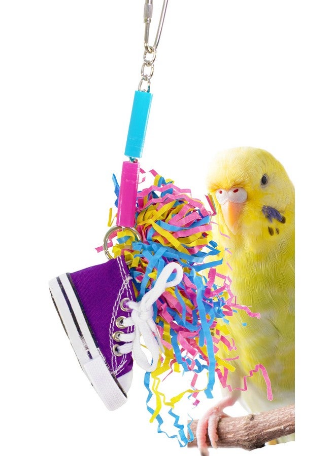 Bonka Bird Toys Bonka Bird Toys 1717 Shoo Shred Bird Toy Parrot Craft cage Cages Cockatiels Budgies parrotlets. Quality Product Hand Made in The USA. - Image 3