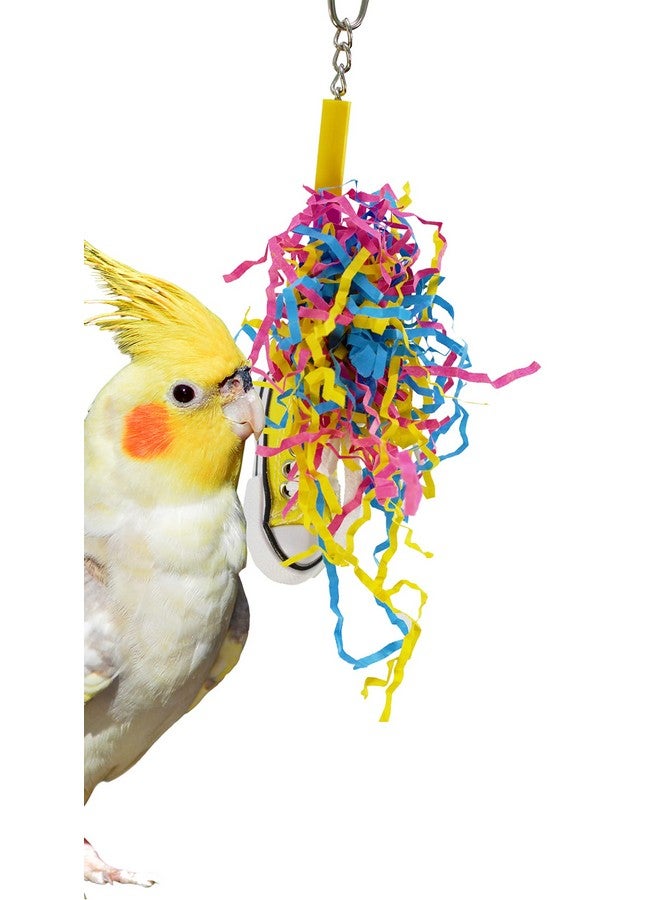 Bonka Bird Toys Bonka Bird Toys 1717 Shoo Shred Bird Toy Parrot Craft cage Cages Cockatiels Budgies parrotlets. Quality Product Hand Made in The USA. - Image 4