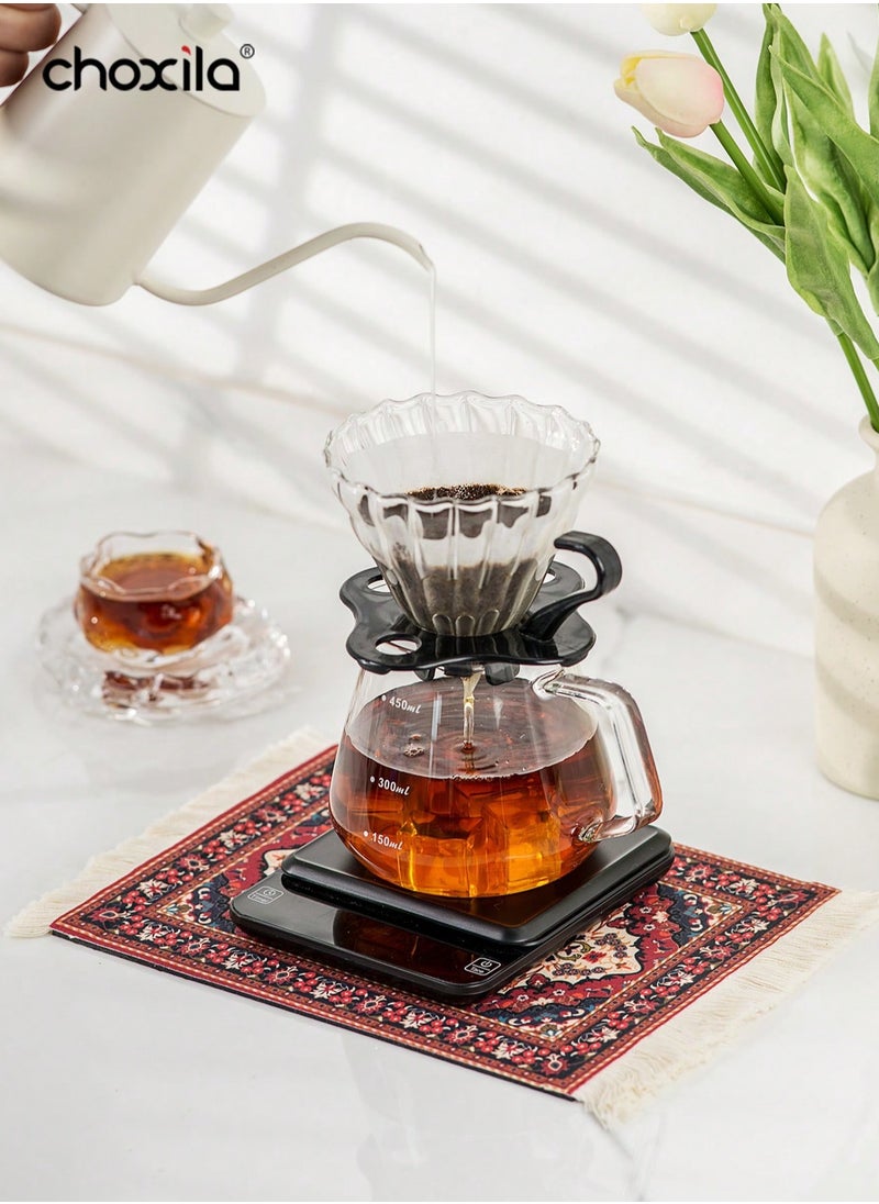 choxila - 1pc Coffee Mat, Coffee Pad, Coffee Pot Mat, Coffee Cup Mat, Rubber Mouse Pad, Coffee Coaster Table Mat - Image 1