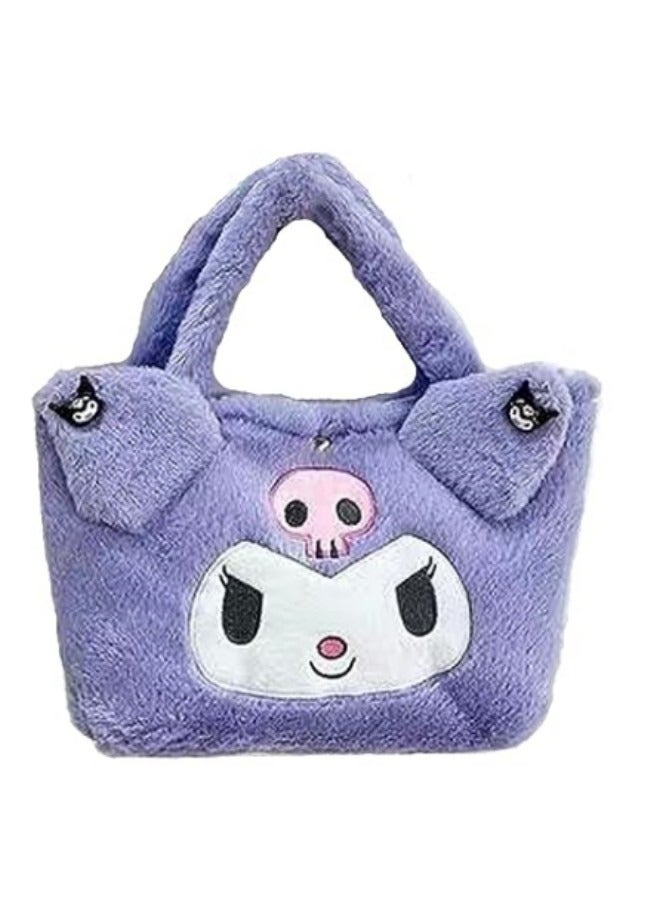 حقيبة يد قطيفة من Kawaii Cinnamoroll Sanrio من My Melody Anime - Image 1