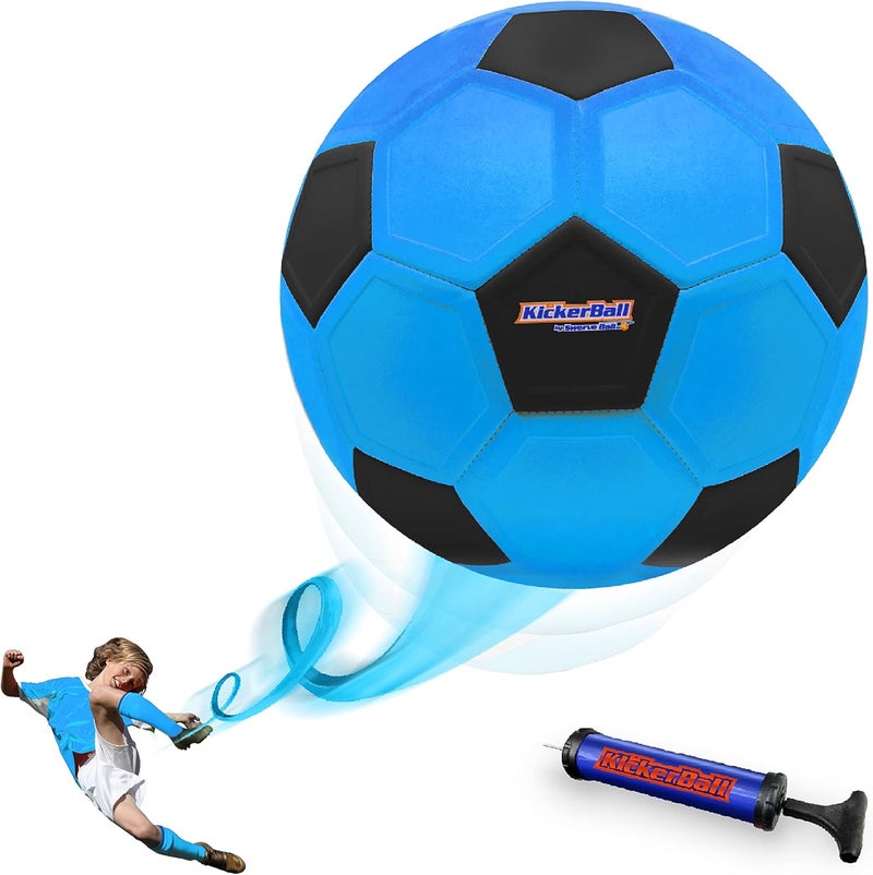 KickerBall - Curve and Swerve Soccer Ball/Football Toy - Kick Like The Pros, Great Gift for Boys and Girls - Perfect for Outdoor & Indoor Match or Game - Image 1