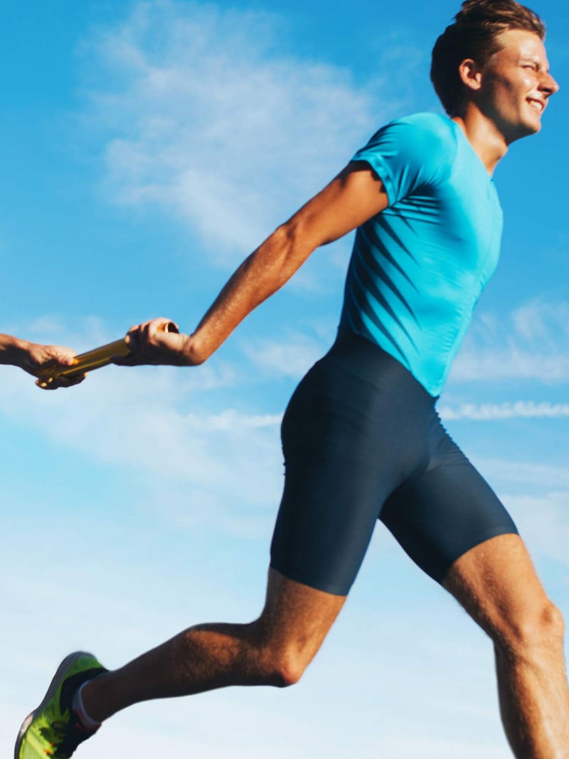 Zhehao Relay Baton Track Baton Aluminum Field Race Batons Running Baton for Students Office Clark Outdoor Field Race Tools, 3 Pieces (Gold) - Image 5