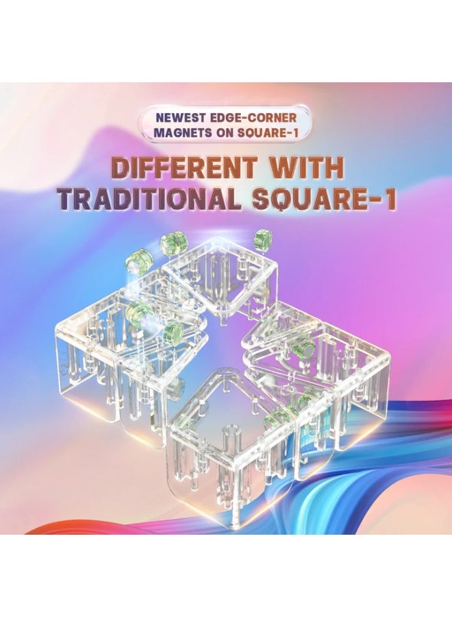 YJ MGC SQ-1 (Square 1) V2 Magnetic UV Coated Cube - Image 3