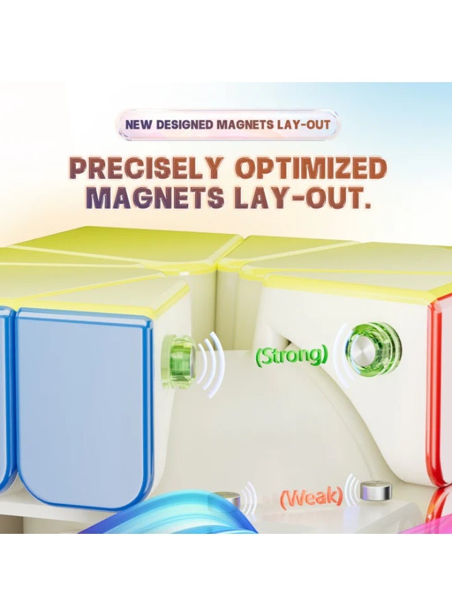 YJ MGC SQ-1 (Square 1) V2 Magnetic UV Coated Cube - Image 4