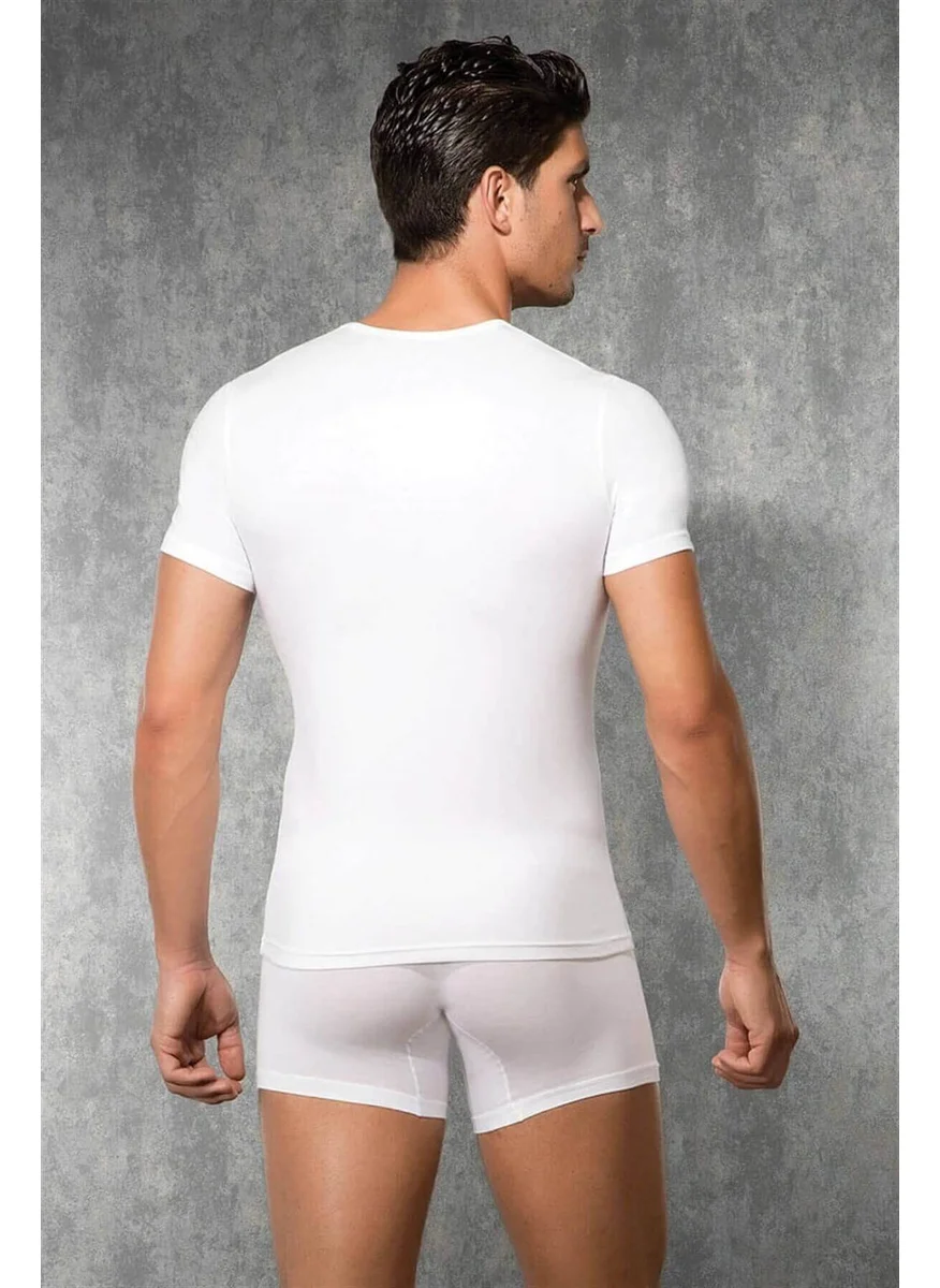 Doreanse 2885 Men's Double Effect Extra Viloft Thermal V-Neck Underwear T-shirt