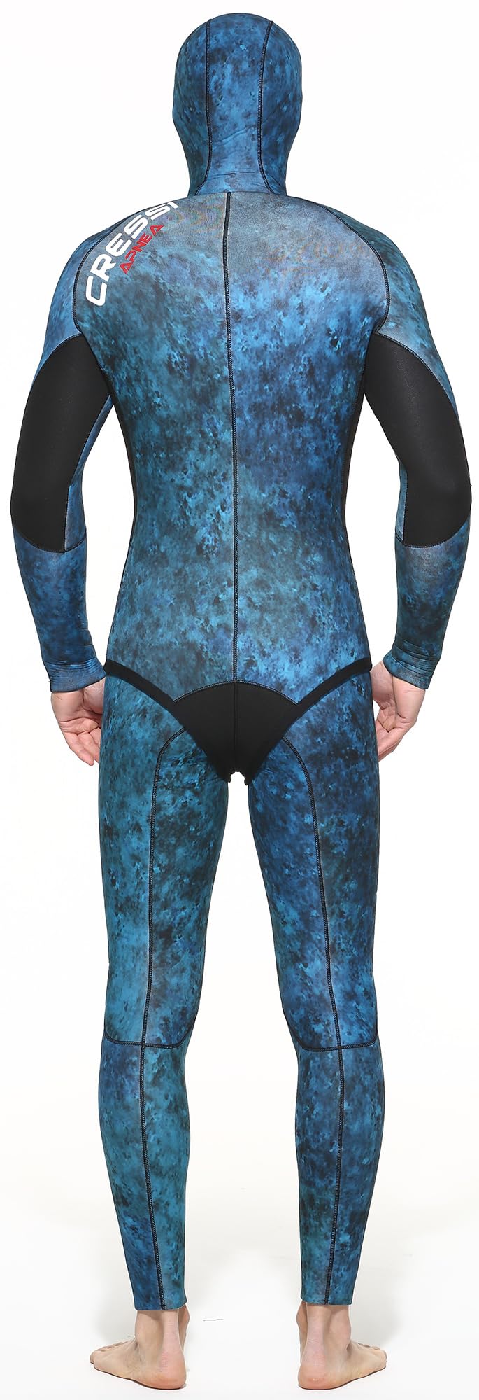 Cressi Cressi APNEA 2018 COMPLETE WETSUIT BLUE CAMOU 7mm XXL/6  - Image 2