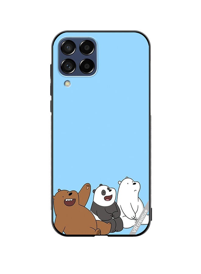 VR CREATIVE Protective Case Cover For Samsung Galaxy M53 3 Cute Teddy Design Multicolour - Image 1
