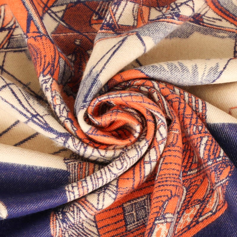 EXTREE Scarfs for Women Pashmina Silky Shawl Wrap for Evening Dressing Blanket Open Front Poncho Cape - Image 3