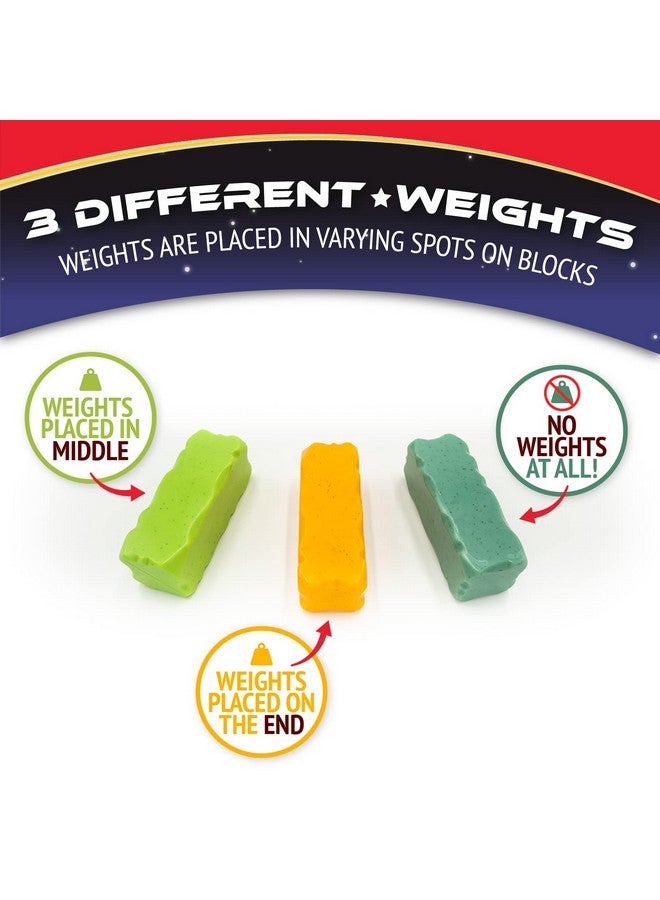 POPULAR PLAYTHINGS Gravity Blox, Weighted Building Block Set Toy for Balancing and Creating - Image 3