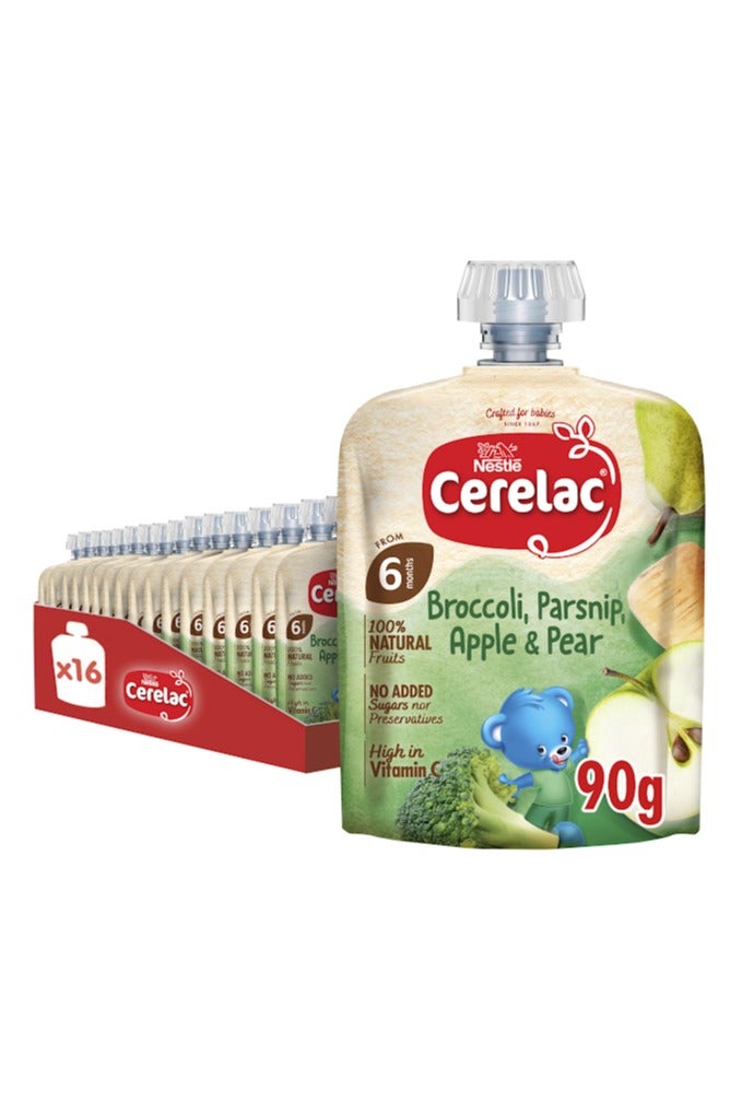 سيريلاك بيوريه البروكلي والبقدونس والتفاح والكمثرى عبوة - Image 1