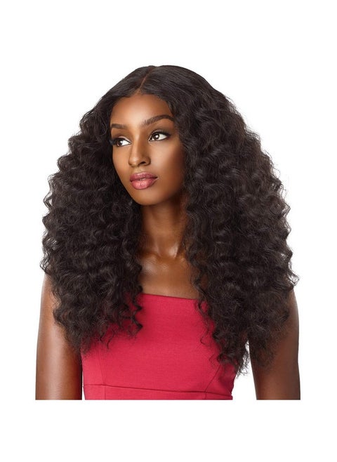 Synthetic Lace Front Wig Empress Edge Natural Center Part Amani (2)