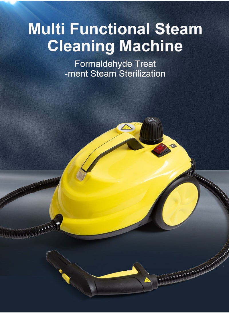 Multifunction Steam Cleaner, for Floor Cleaning/Car Cleaning/Sofa Cleaning/Kitchen Cleaning/Toilet Cleaning/Washer Cleaning/Housekeeping, 2L, 2000W, 3m Wired, SE8620, Yellow - pzsku/ZED4D8479855AEBBB99B9Z/45/_/1740539789/d6fa1c3c-be03-4cfb-a2c5-2f8e9e9e8122