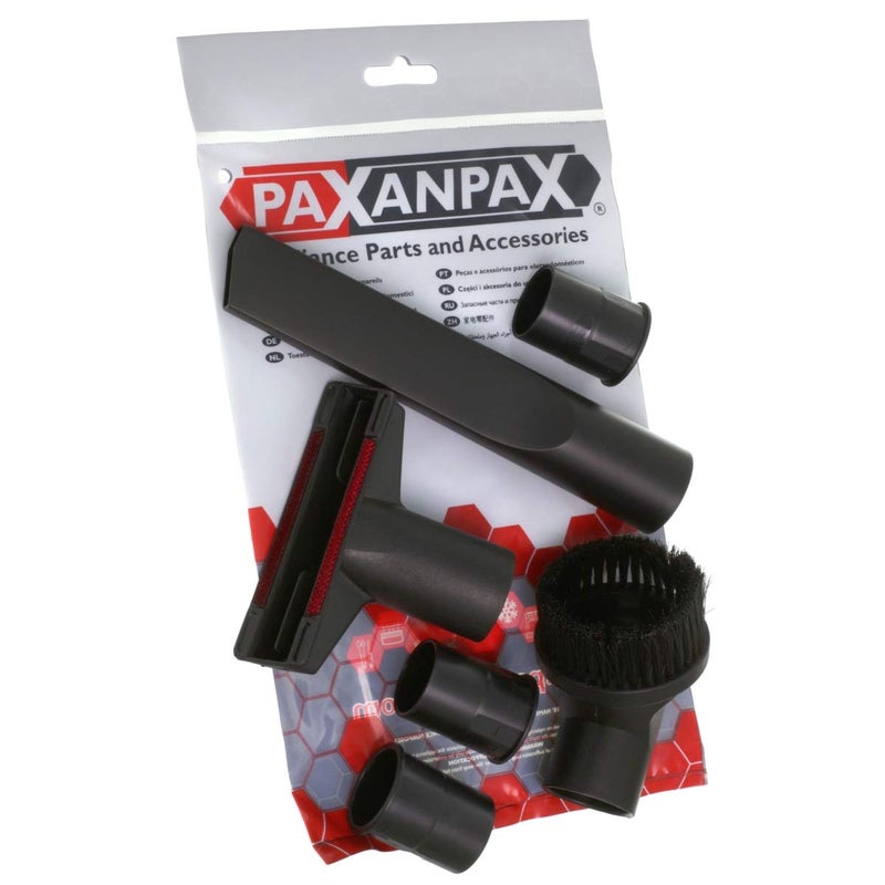 Paxanpax PFC922 Universal Vacuum Cleaner Tool Accessory Kit For 32 mm  35 mm Blackred