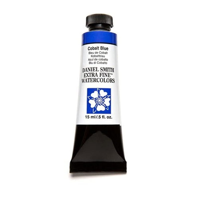 Daniel Smith Extra Fine Watercolor 15ml Paint Tube Cobalt Blue 284600025 05 Fl Oz Pack of 1