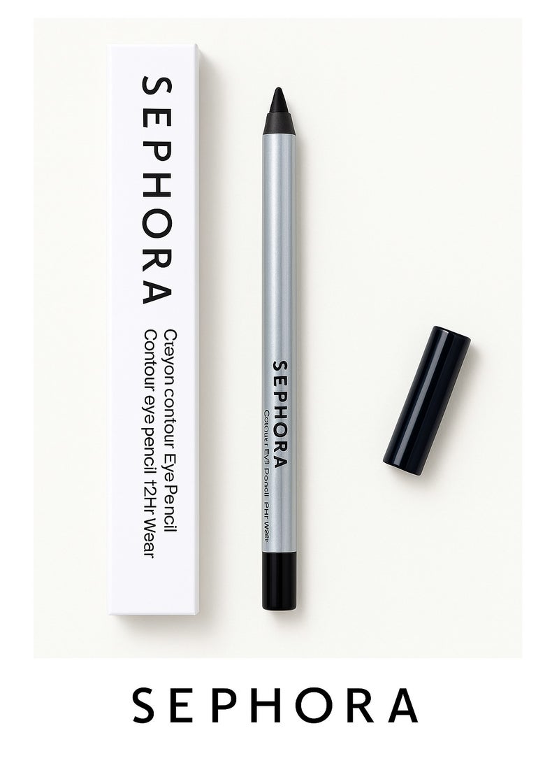 SEPHORA Sephora Contour Eye Pencil 12HR Wear Waterproof – Black - Image 1