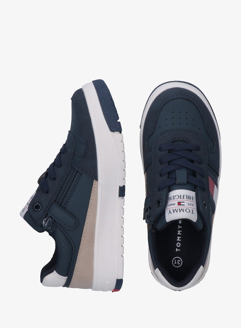 تومي هيلفيغر حذاء رياضي برباط دانتيل قصير - Image 5