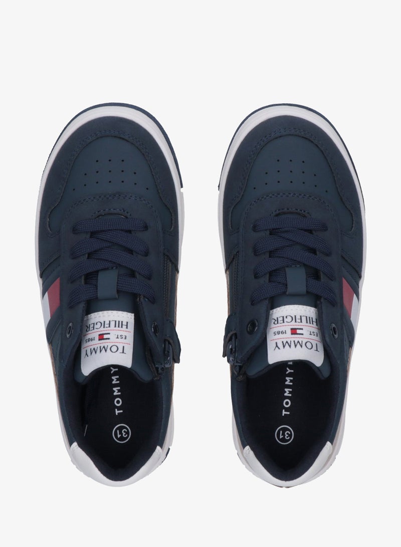 تومي هيلفيغر حذاء رياضي برباط دانتيل قصير - Image 4