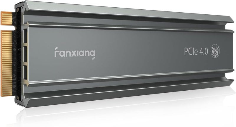 قرص تخزين SSD S660 PCIe 4.0 بسعة 1 تيرابايت NVMe M.2 مع مبدد حراري لجهاز PS5، بسرعة تصل إلى 5000 ميجابايت/ثانية، قرص تخزين داخلي للألعاب بتقنية NAND مع ذاكرة تخزين مؤقت SLC، مناسب لعشاق PS5 وعشاق التكنولوجيا ومحترفي تكنولوجيا المعلومات. - Image 1