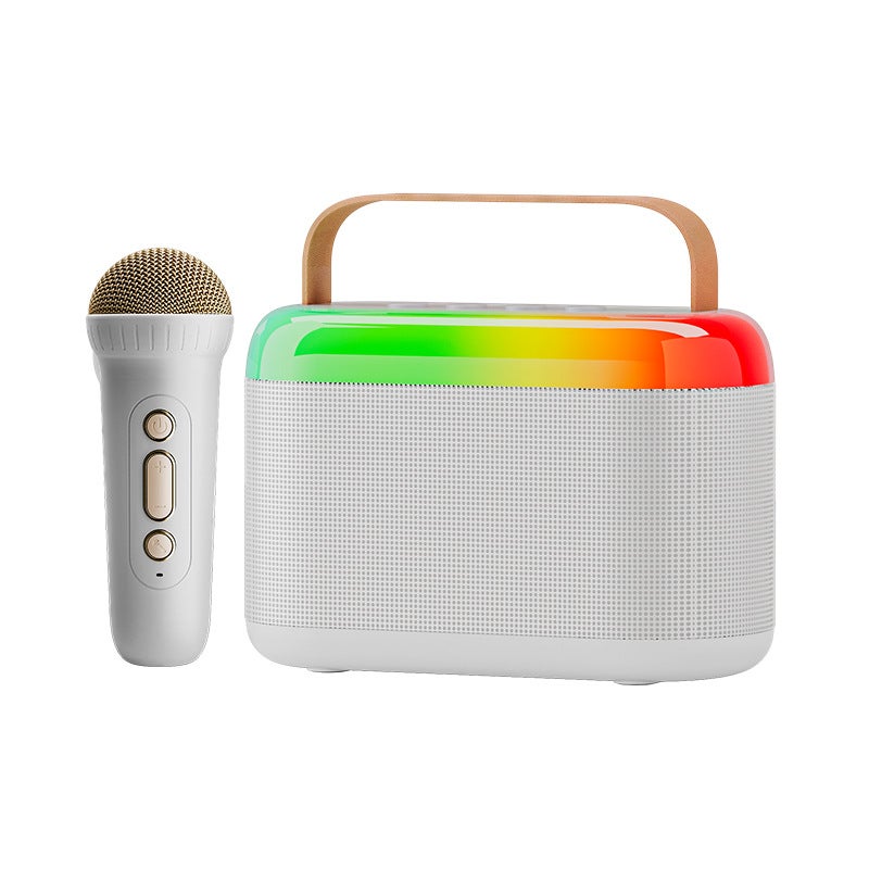 Private Model Bluetooth Speaker Home Wireless Karaoke Speaker Microphone Children'S Small Outdoor Singing Family Ktv - Image 1
