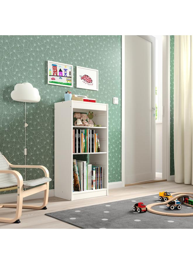 erorex Storage combination with shelves, white, 46x30x94 cm - Image 2