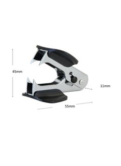 AIWANTO Aiwanto Desktop Stapler With 1000Pcs Stapler Pin And Staple Remover For Office School And Home (Black-2)  - Image 4