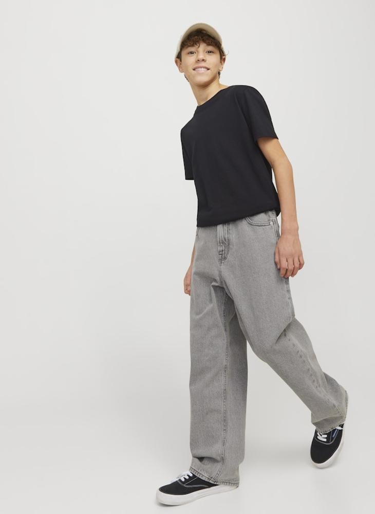 Jack & Jones Junior - Youth Straight Fit Jeans - Image 1