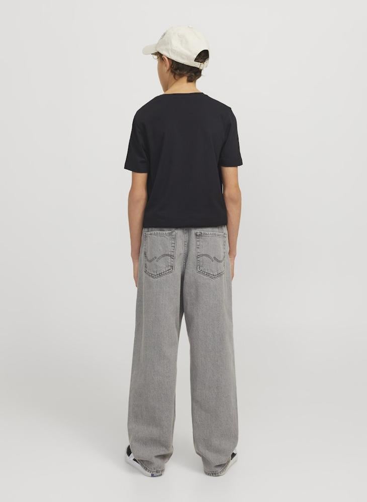 Jack & Jones Junior - Youth Straight Fit Jeans - Image 1