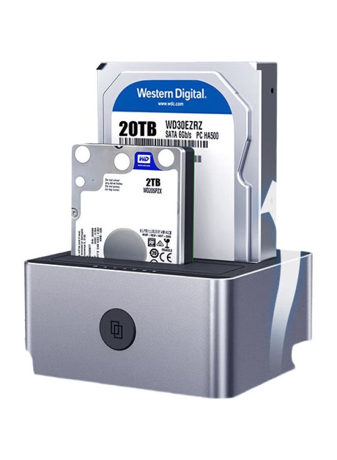 Superior Unitek Dual-Bay Hard Drive Enclosure, 2.5/3.5 Inch Universal, Usb3.0, For Mechanical/Ssd Solid State Drives, Desktop And Laptop External Hard Drive, Y-3026Sl - Image 2