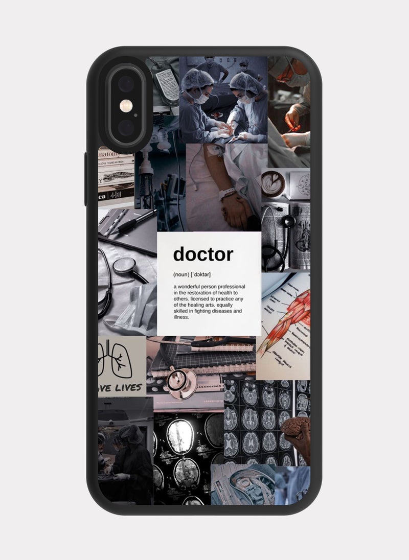 بكسلات كفر ايفون اكس دكتور طب متعدد الالوان - Image 1