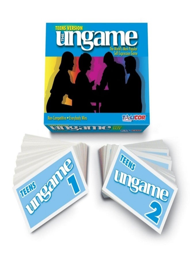 TaliCor POCKET UNGAME - Teens - non-competitive card game for teenagers to discuss, share values & experiences - break the ice and get teens to talk - Ages 12-18 - Image 1