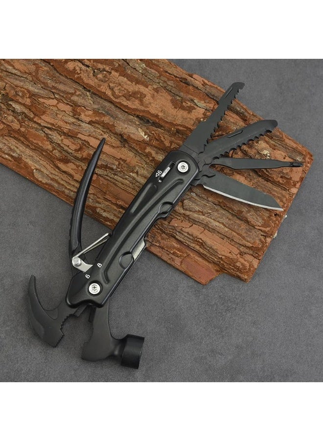 general Gifts for Men, 12 in 1 Hammer Multitool, Anniversary Birthday Gift for Men Dad Husband Him Grandpa, Unique Gifts for Dad Who Have Everything, Camping Essentials Cool Gadgets Tools - Image 2