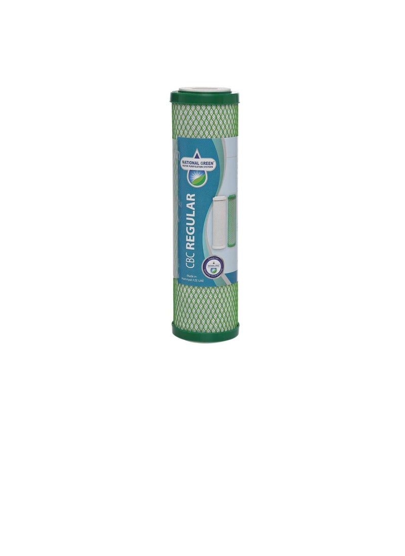NATIONAL GREEN National Green Activated Carbon Block Cartridge, Regular NFC-CBC-105-R  - Image 1