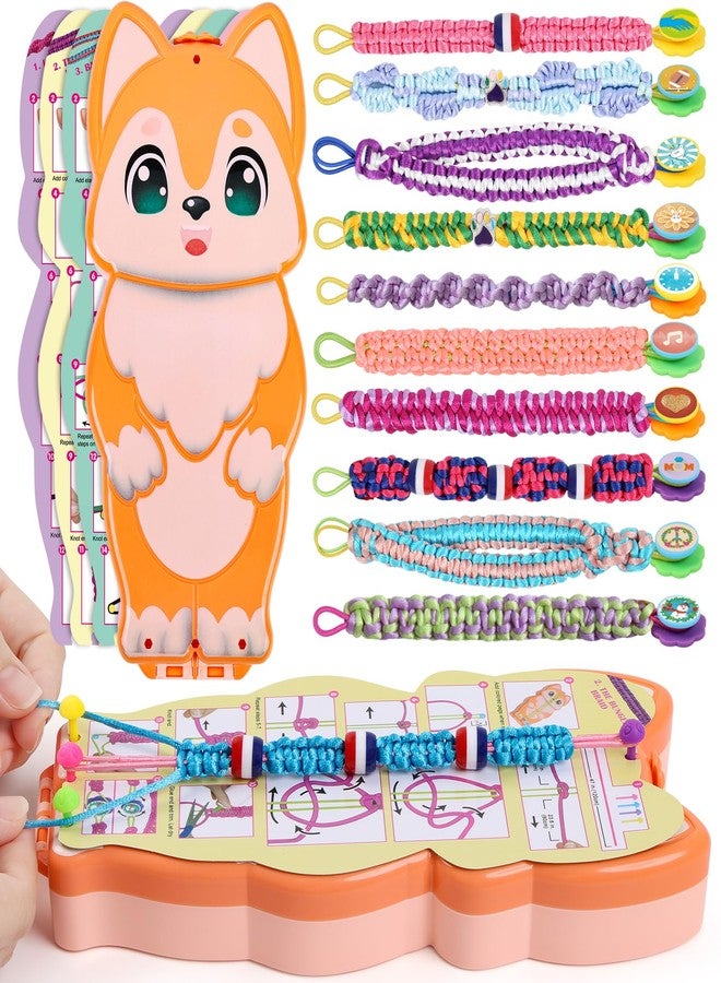 FUNiOi Bracelet Making Kit for Girls 8-10 12 Year Old - DIY Friendship Bracelets Crafts Toys for Kids Ages 6, 7+, Cool Birthday Gift Idea - Cute Squirrel Appearance Bracelet String Maker - Image 1