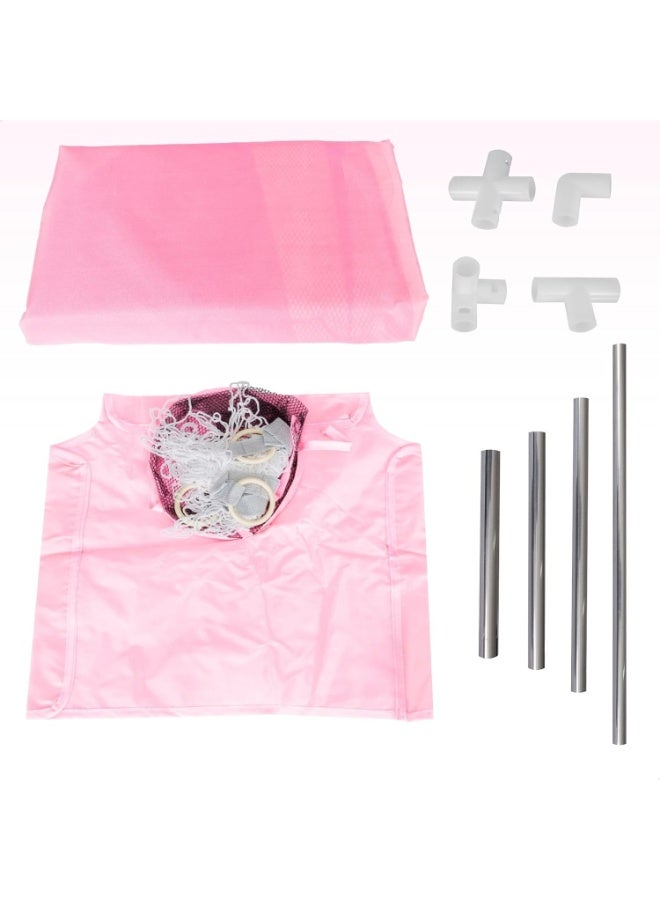 Atentu Large Portable Playpen for Baby Toddler (Pink) - Image 3
