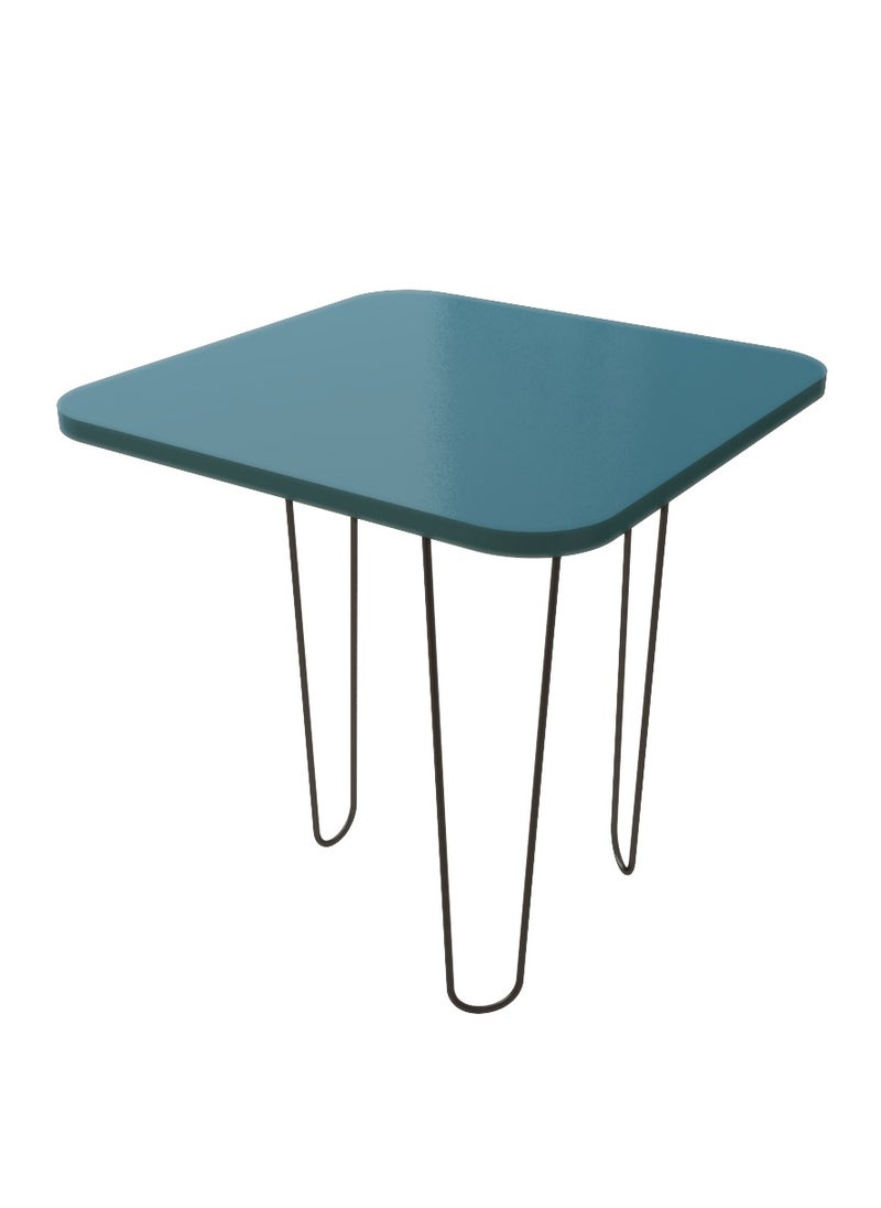 Generic Momentum Modern Side table, Metal legs, PVC surface, 60 CM.  - Image 1