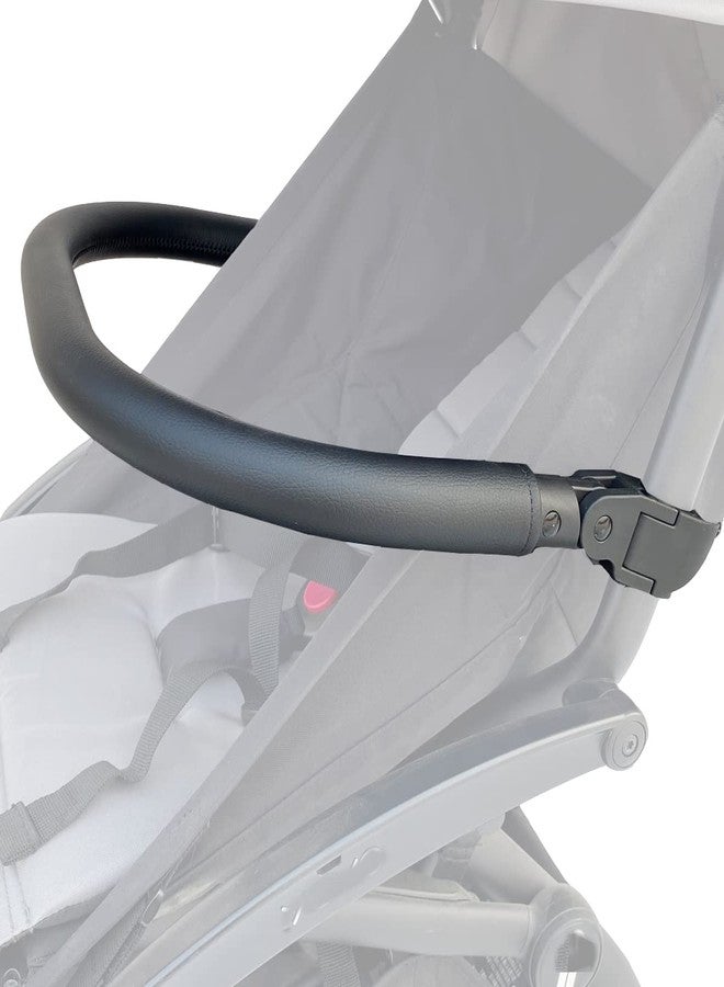 Feliliber PU Leather Stroller Bumper Bar Compatible with Stokke YOYO3, YOYO2 & Babyzen YOYO+, Foldable Armrest Handle Attachment, for All YOYO Models - Image 1