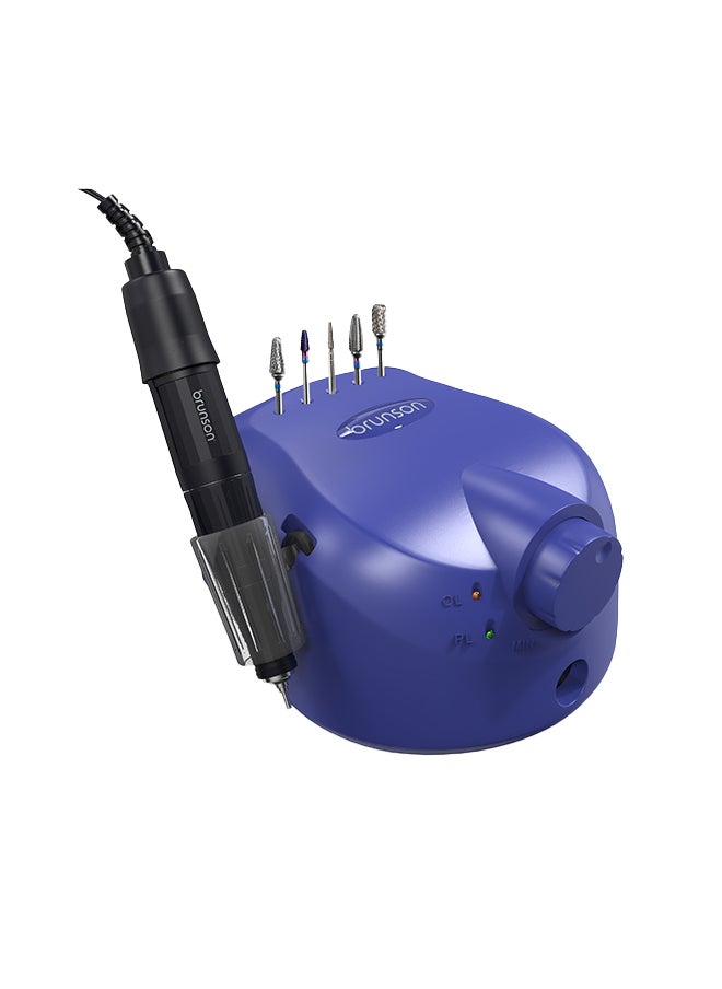 brunson Nail Drill Machine Electric Nail Drills Electric Drill Machine File Polisher Manicure 35000Rpm  - Image 1
