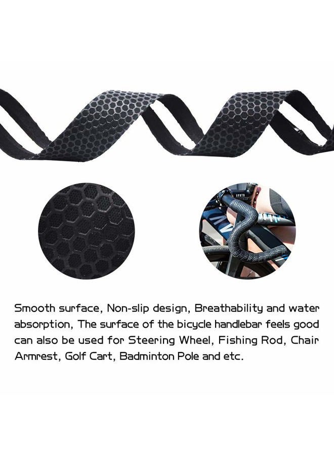 Emoly Road Bike Handlebar Tapes EVA Bicycle Bar Tape for Cycling Handle Wraps for Touring Cycling -Green，2 Rolls - Image 2