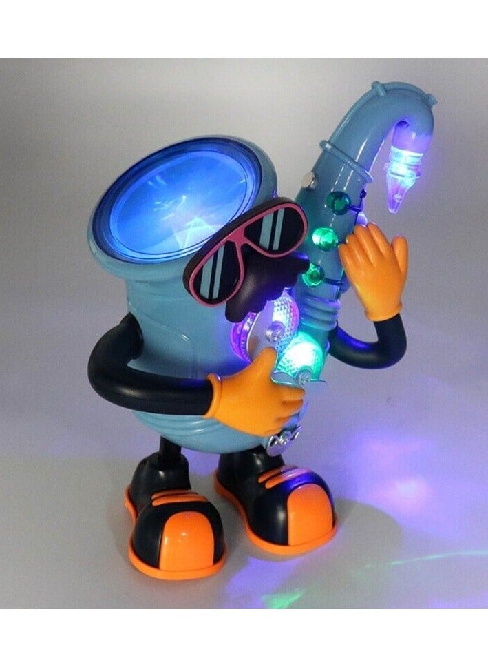Battery Operated Funny Musical Dancing Toy With 3D Lights For Toddlers - Image 4