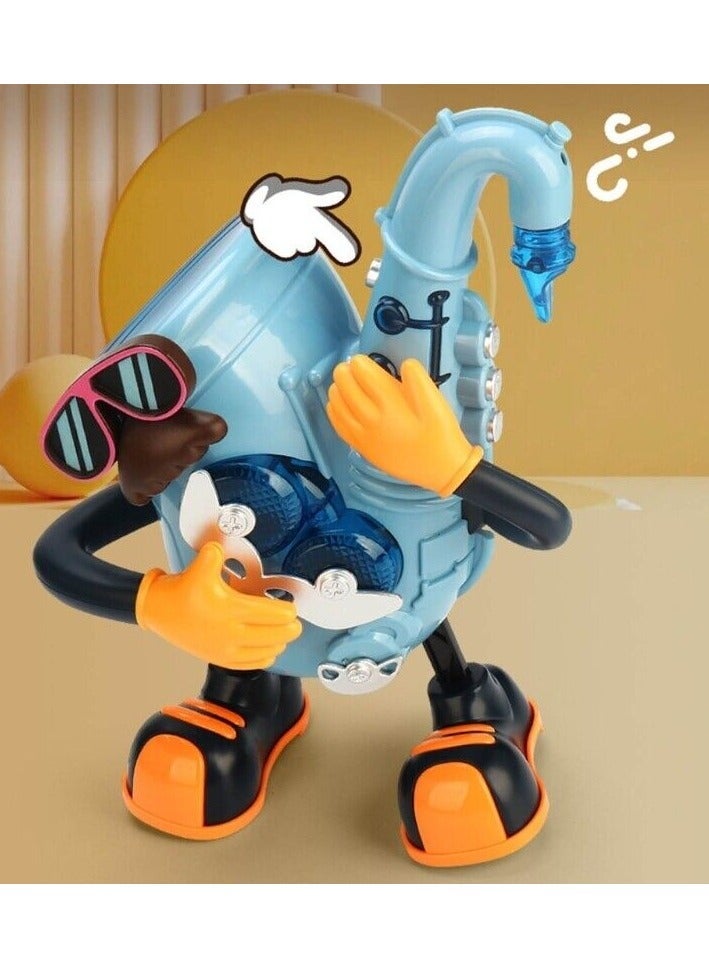 Battery Operated Funny Musical Dancing Toy With 3D Lights For Toddlers - Image 1
