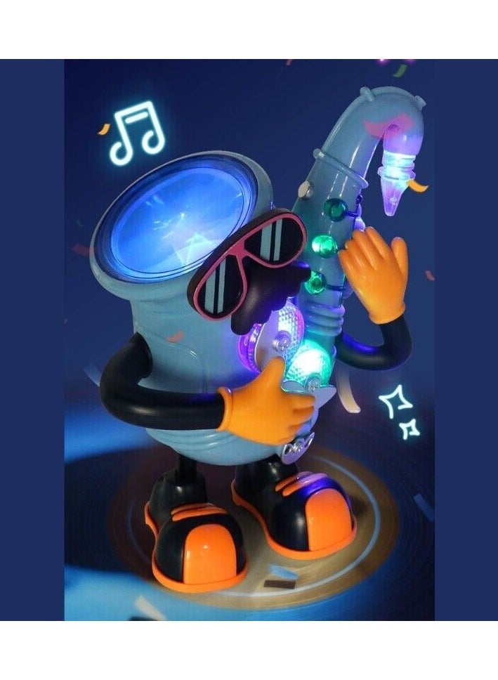 Battery Operated Funny Musical Dancing Toy With 3D Lights For Toddlers - Image 5