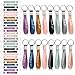 Hoteam 80 Pcs Employee Appreciation Gifts Bulk Inspirational Keychains Silicone Motivational Quote Key Chains Thank You Gifts for Doctor Team Coworker Teacher Group Office - Image 3