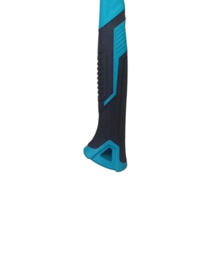 Claw Hammer 250 g – 28 cm Length, Heavy-Duty Steel Head for Nailing & Nail Pulling, Strong Plastic Handle with Non-Slip Rubber Grip – Black/Turquoise – Model 10004943 - Image 4