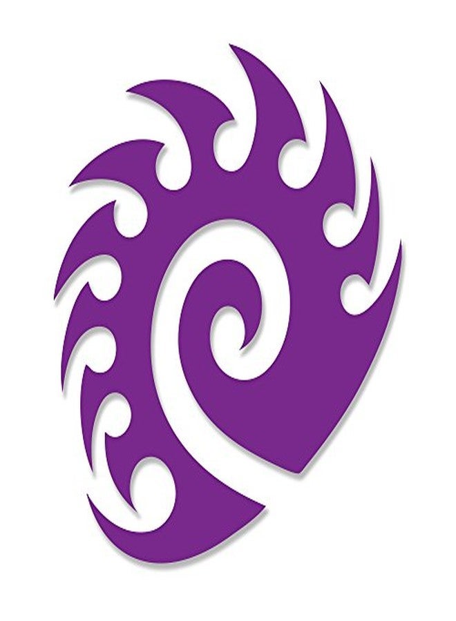 JINX Starcraft II: Heart of The Swarm Zerg Die Cut Vinyl Decal Sticker, Purple, 5" - Image 3