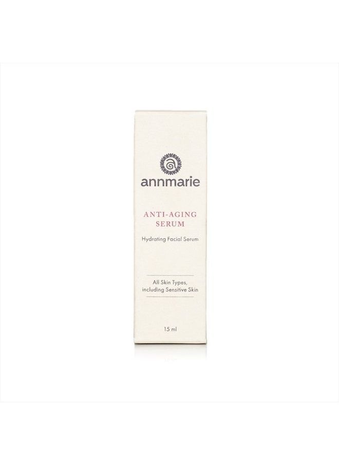 Annmarie Skin Care Anti-Aging Serum - Aloe-Vera Based Serum with Hyaluronic Acid & Herbal Extracts of Life Everlasting Flowers & Buddleja, Rose Distillate, Hydrating & Firming Serum for Dry Skin, Fine  - Image 2