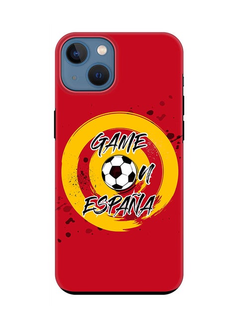 Tough Pro Series Case for Apple iPhone 14 Plus Case Dual Layer hybrid PC & TPU Customized Mobile Cover Shield with inner TPU protection Matte Finish - Game on Spain